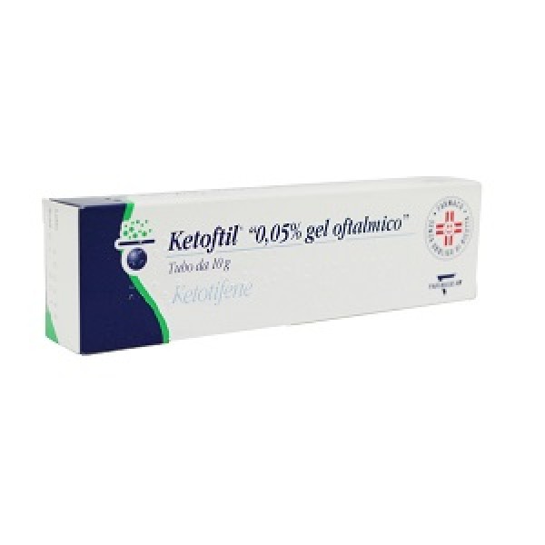 Ketoftil Oftalmico Gel 0,05% Ketotifene 10 grammi