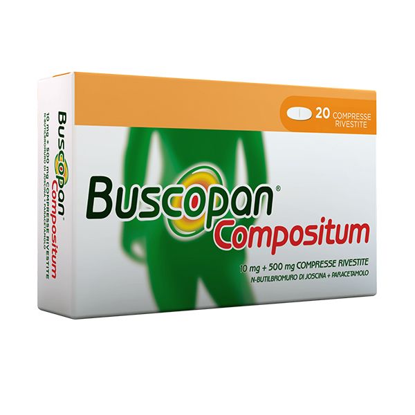 Buscopan Compositum Antispastico intestinale 20 Compresse