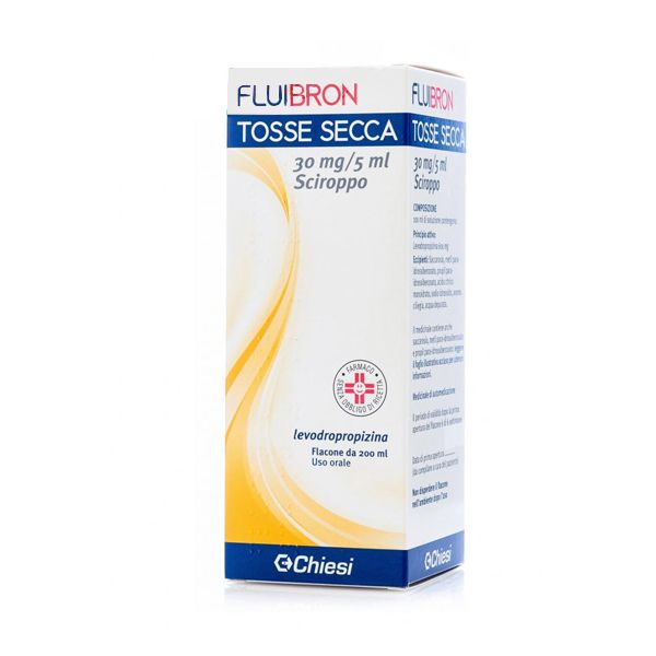 Fluibron Sciroppo Tosse Secca 30mg/5ml Levodropropizina 200 ml