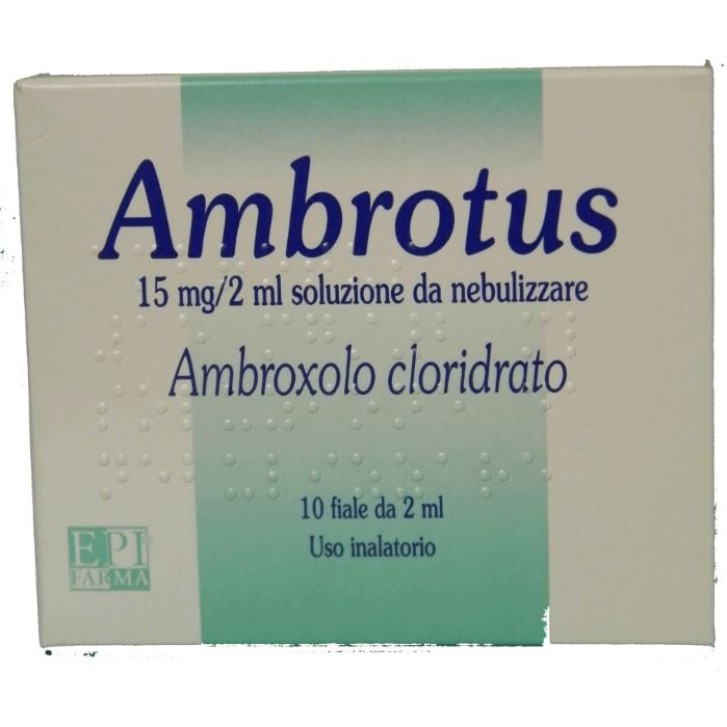 Ambrotus Nebulizzatore 15 mg/2 ml 10 fiale