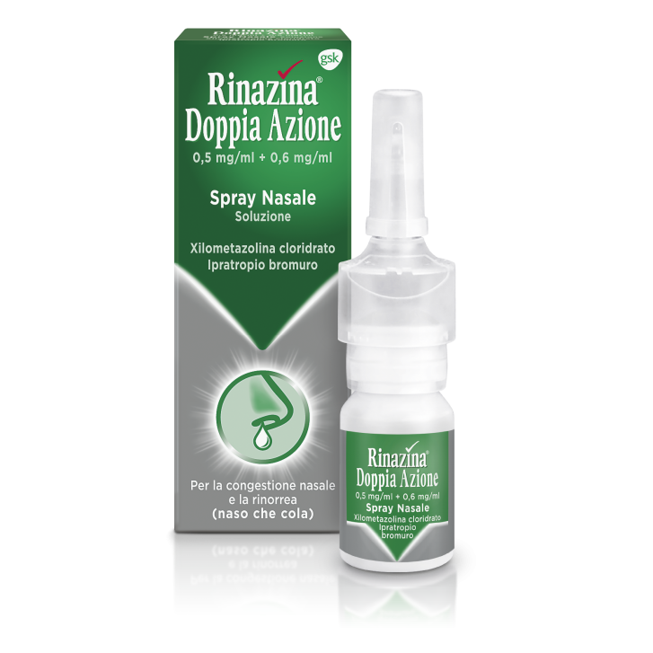 Rinazina Doppia Azione Spray Nasale 10 ml