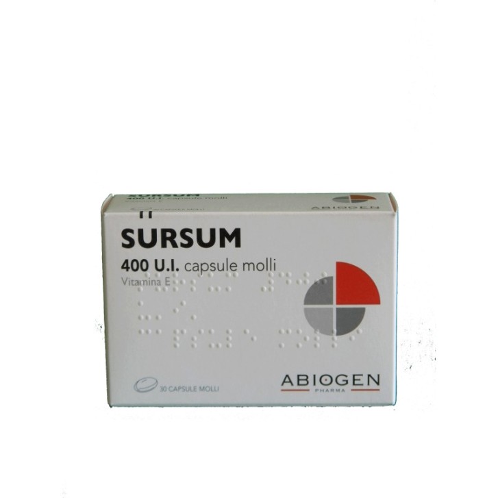 Sursum 400 UI 30 Capsule Molli - Integratore Vitamina E
