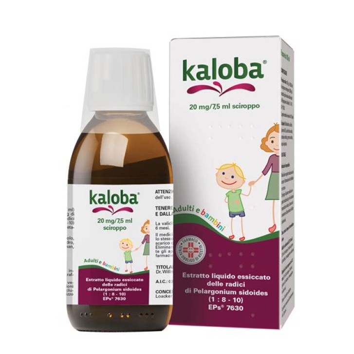 Kaloba Sciroppo Raffreddore 20 mg/7,5 ml 100 ml