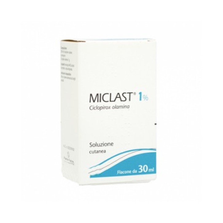 Miclast Soluzione Cutanea Ciclopiroxolamina Flacone 30 ml