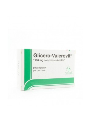 Glicerovalerovit 100 mg + 40 mg 50 Compresse Rivestite