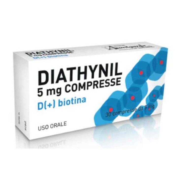 Diathynil 5 mg D+ Biotina Dermatite Seborroica 30 Compresse