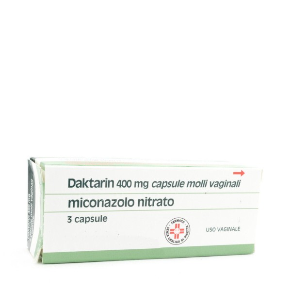 Daktarin 400 mg 3 Capsule Molli Vaginali