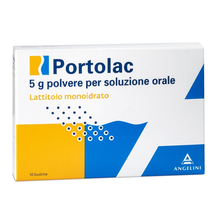 Portolac 5 mg Polvere Soluzione Orale 10 Buste