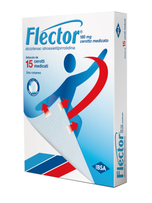 Flector 15 Cerotti Medicali Articolazioni Muscoli e Legamenti 180 mg
