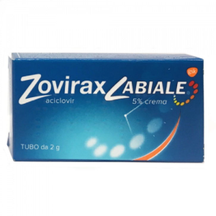 Zovirax Labiale 5% Crema Aciclovir 2 grammi