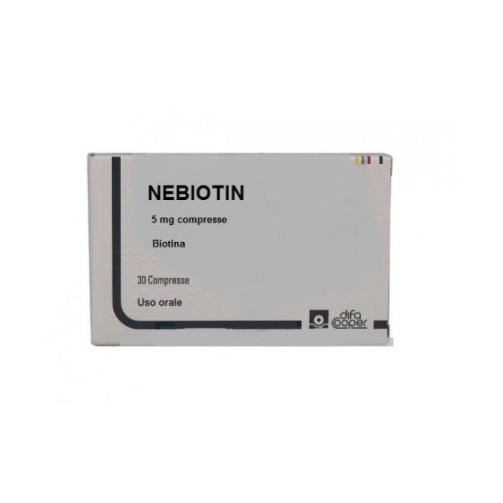 Nebiotin 5mg 30 Compresse - Integratore Alimentare