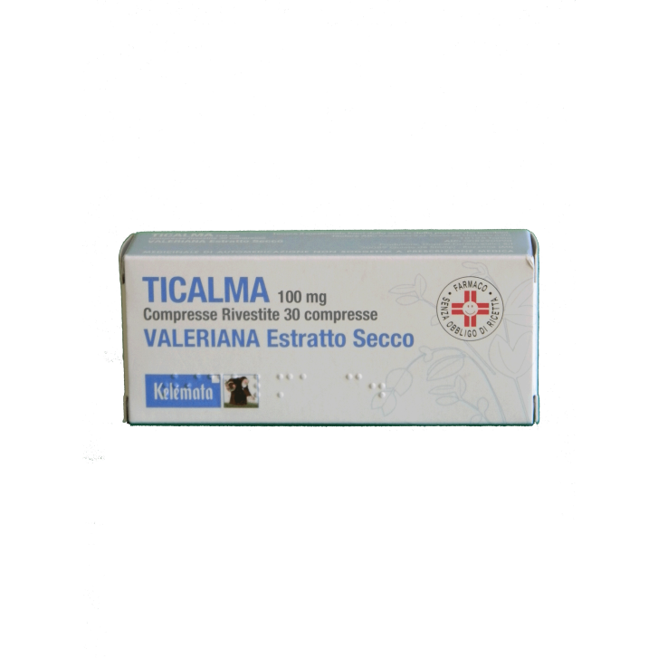 TiCalma 100 mg Valeriana Radice 30 Compresse Rivestite