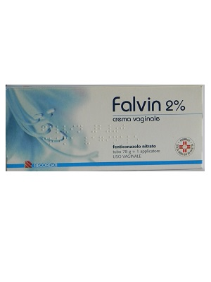 Falvin Crema Vaginale 2% Fenticonazolo Nitrato 78 grammi + 1 Applicatore