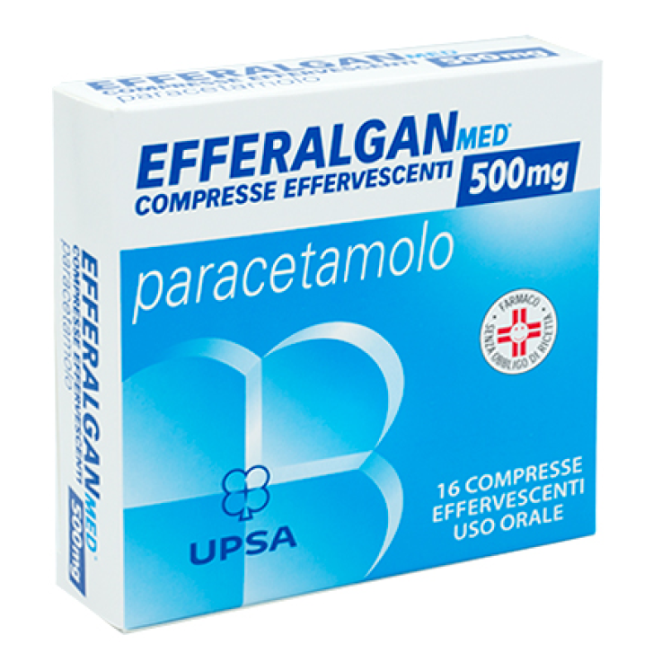 Efferalganmed 500 mg Paracetamolo 16 Compresse Effervescenti F1000