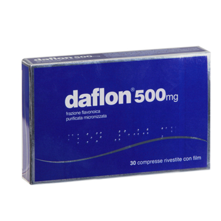 Daflon 500mg Farma1000 30 Compresse rivestite - Flavonoidi Vasoprotettore