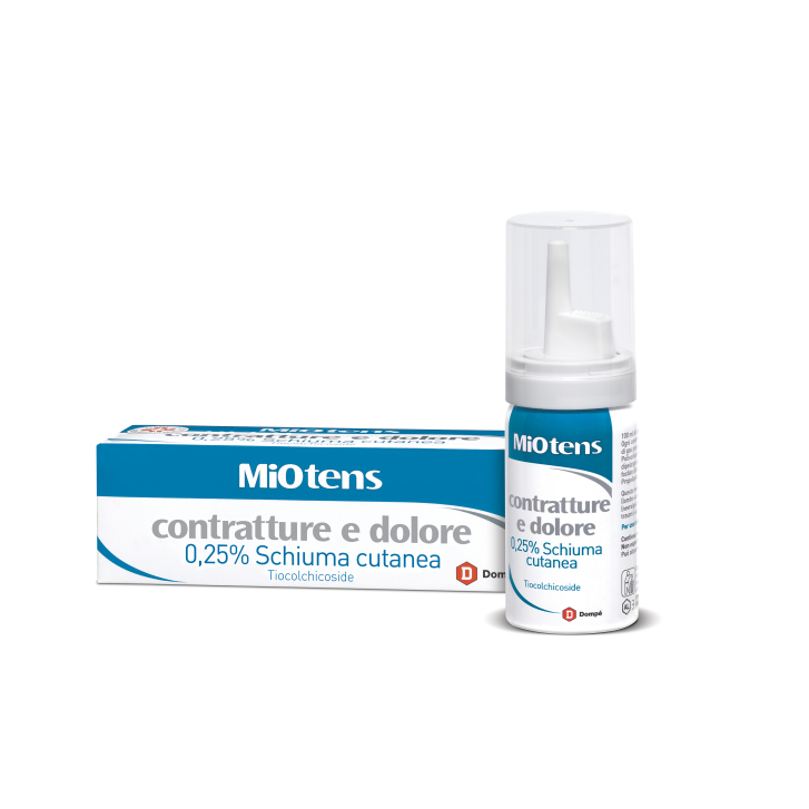 Miotens Contratture e Dolore 0,25% Tiocolchicoside Schiuma Cutanea 30 ml