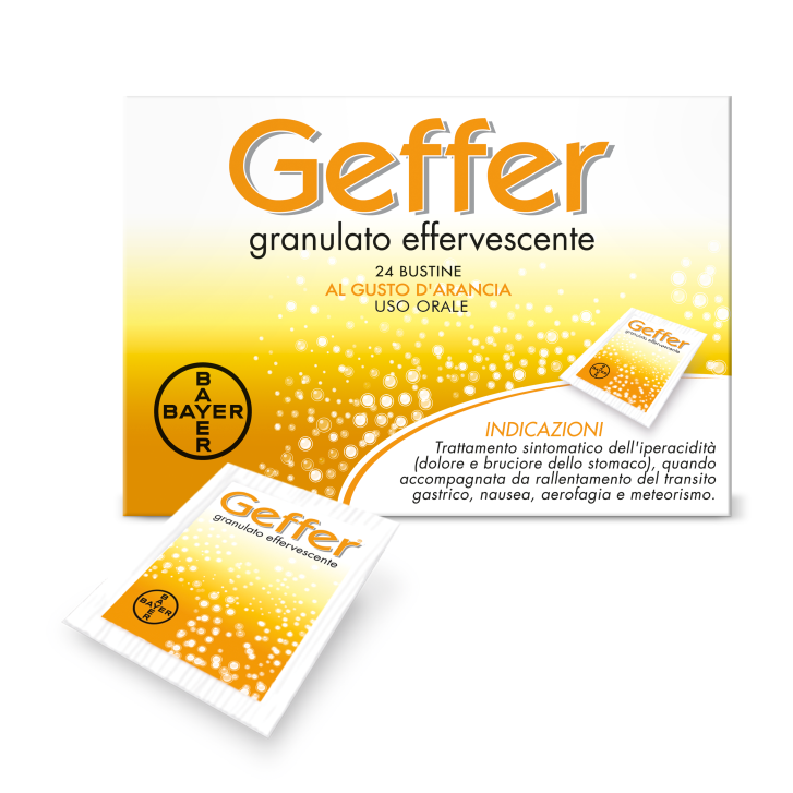 Geffer Granulato Effervescente 24 Bustine