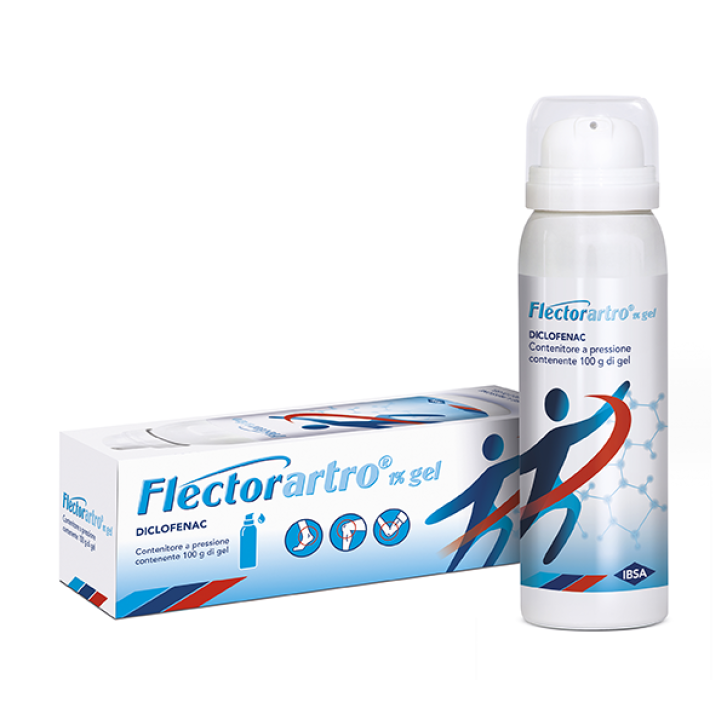 FlectorArtro Gel Antinfiammatorio Traumi Contusioni e Distorsioni 1% 100 grammi