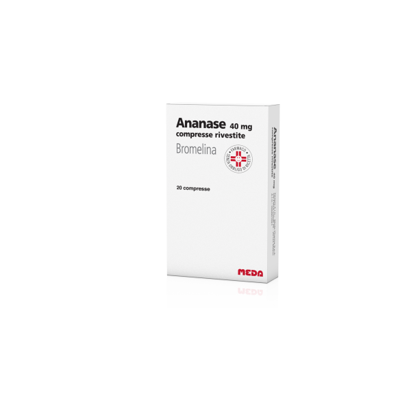 Ananase 40 mg Bromelina Artrite 20 Compresse Rivestite