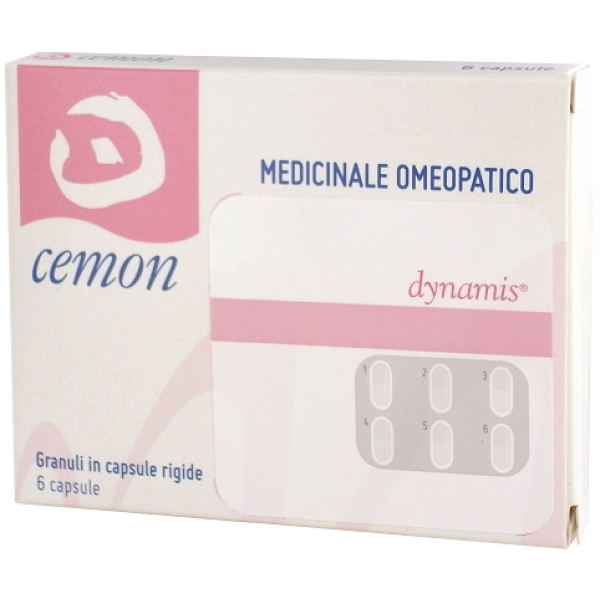 Cemon Argentum Nitricum 6K/MK Granuli in 6 Capsule - Medicinale Omeopatico