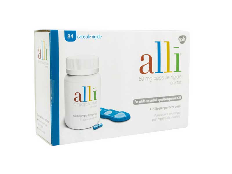 Alli Per Perdere Peso 60 mg Orlistat 84 Capsule