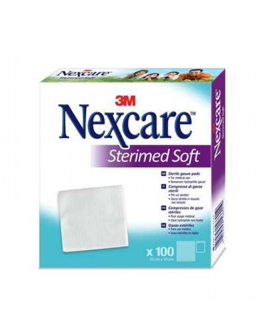 3M Nexcare Sterimed Garza 10 x 10 cm 100 pezzi