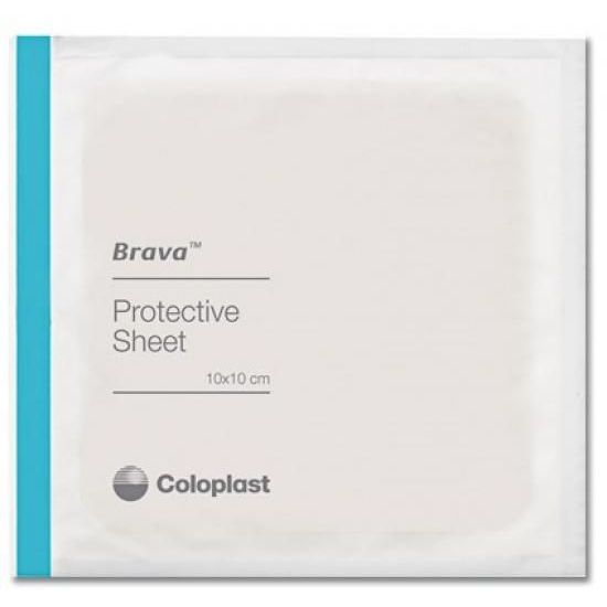 Brava Piastra Protettiva per Stomia 10 x 10 cm 10 pezzi