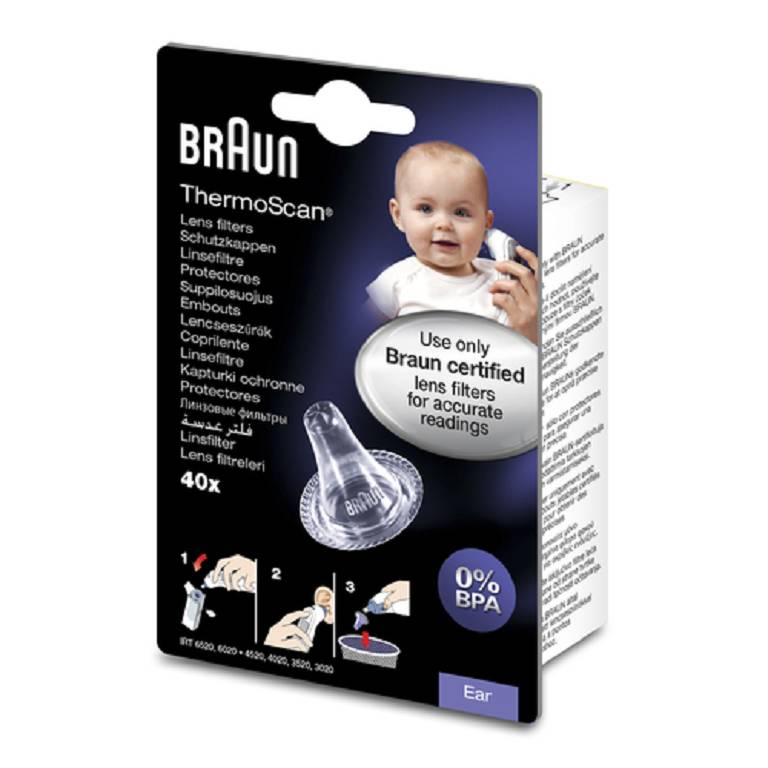 Braun ThermoScan Coprilente Ricambio per Termometro Auricolare