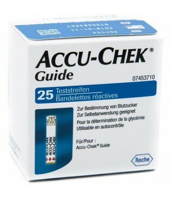 Accu-Chek Guide Strisce Reattive Glicemia 25 Pezzi