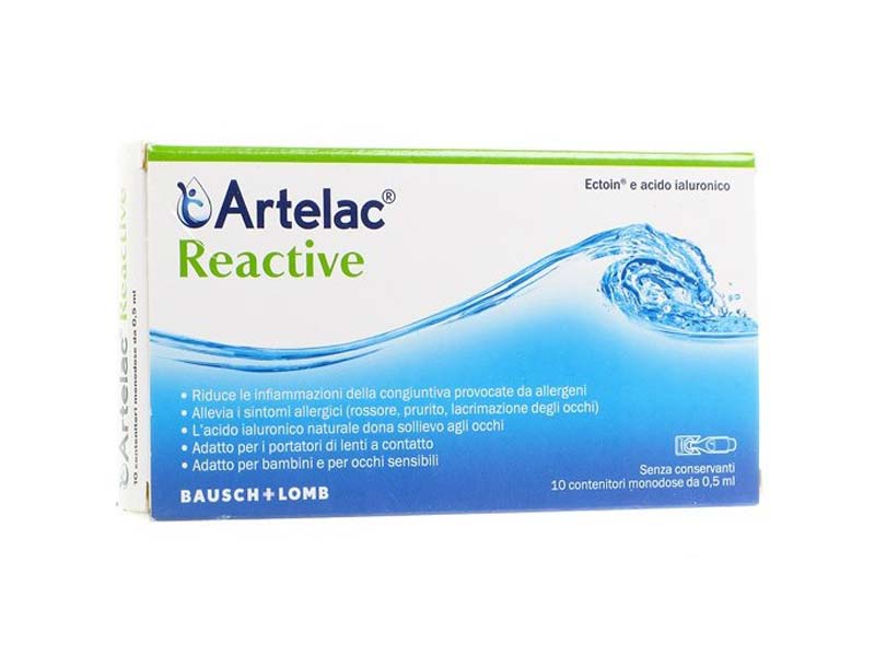 Artelac Reactive Monodose 10 pezzi