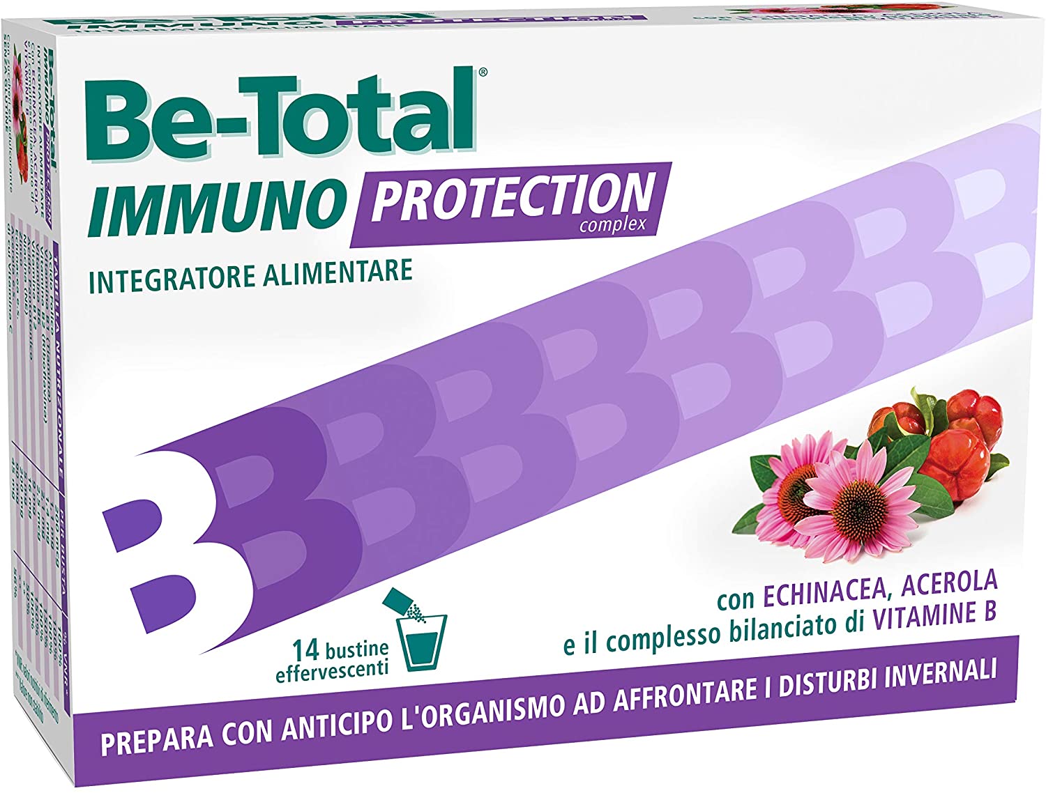 Be-Total Immuno Protection 14 Bustine - Integratore Alimentare