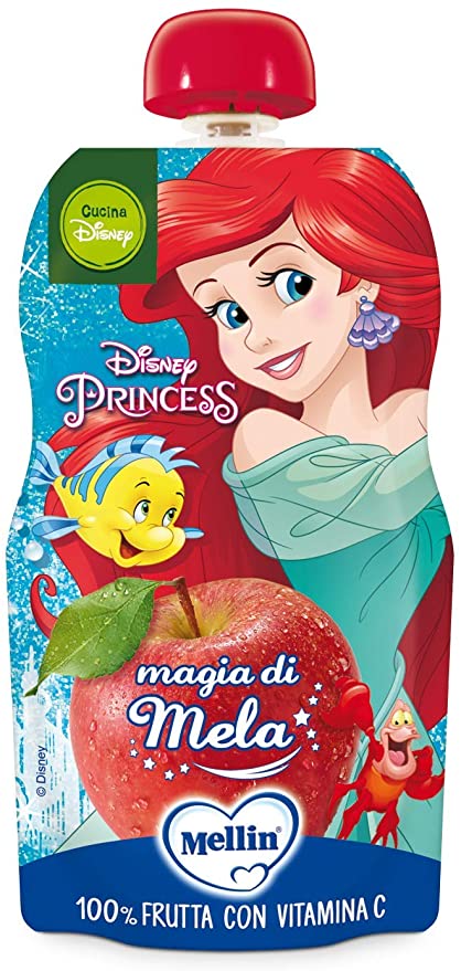 Mellin Pouch Disney Principessa Mela 110 grammi