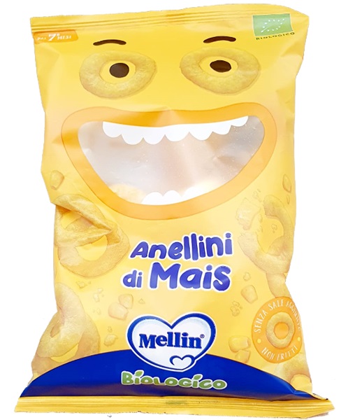 Mellin Anellini di Mais 15 grammi