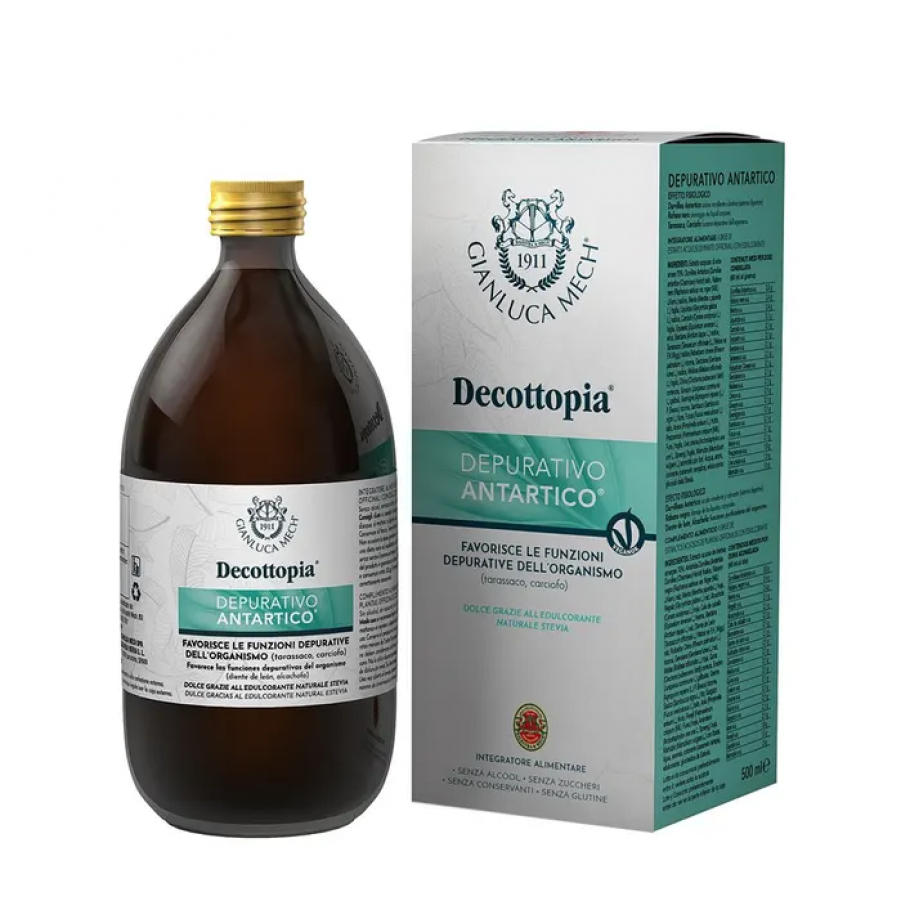 Gianluca Mech Decottopia Depurativo Antartico Con Stevia 500ml