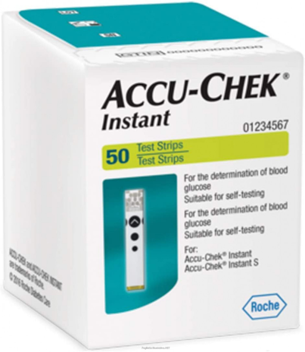 Accu-Chek Instant 50 Strisce Reattive per il controllo della Glicemia