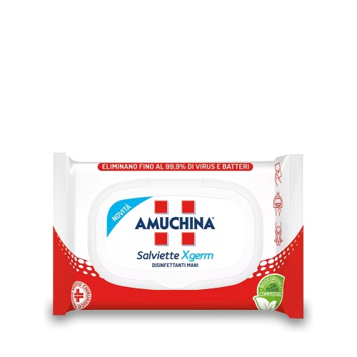 Amuchina X-Germ Salviettine Disinfettanti Mani 20 pezzi