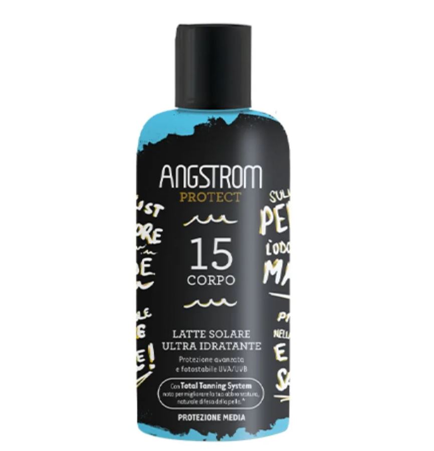 Angstrom Latte Solare Corpo SPF15 200 Ml