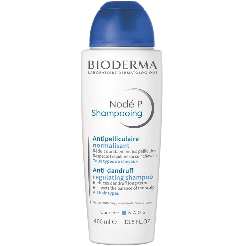Bioderma Nodé - P Normalisant Shampoo Dermatologico Anti-Forfora, 400Ml-image