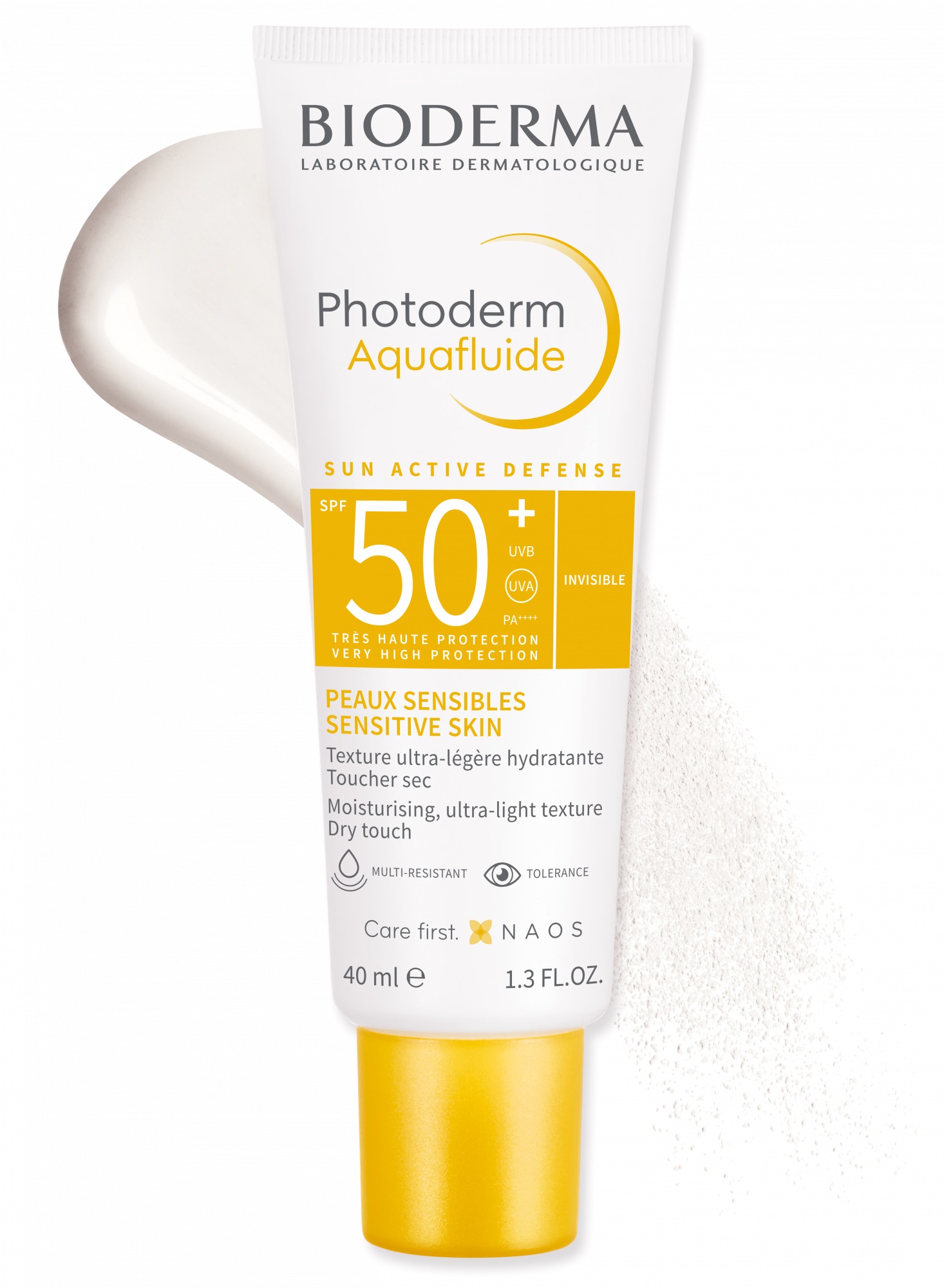 Bioderma Photoderm - Aquafluide SPF50+ Foto-Protezione Pelli Sensibili, 40Ml-image
