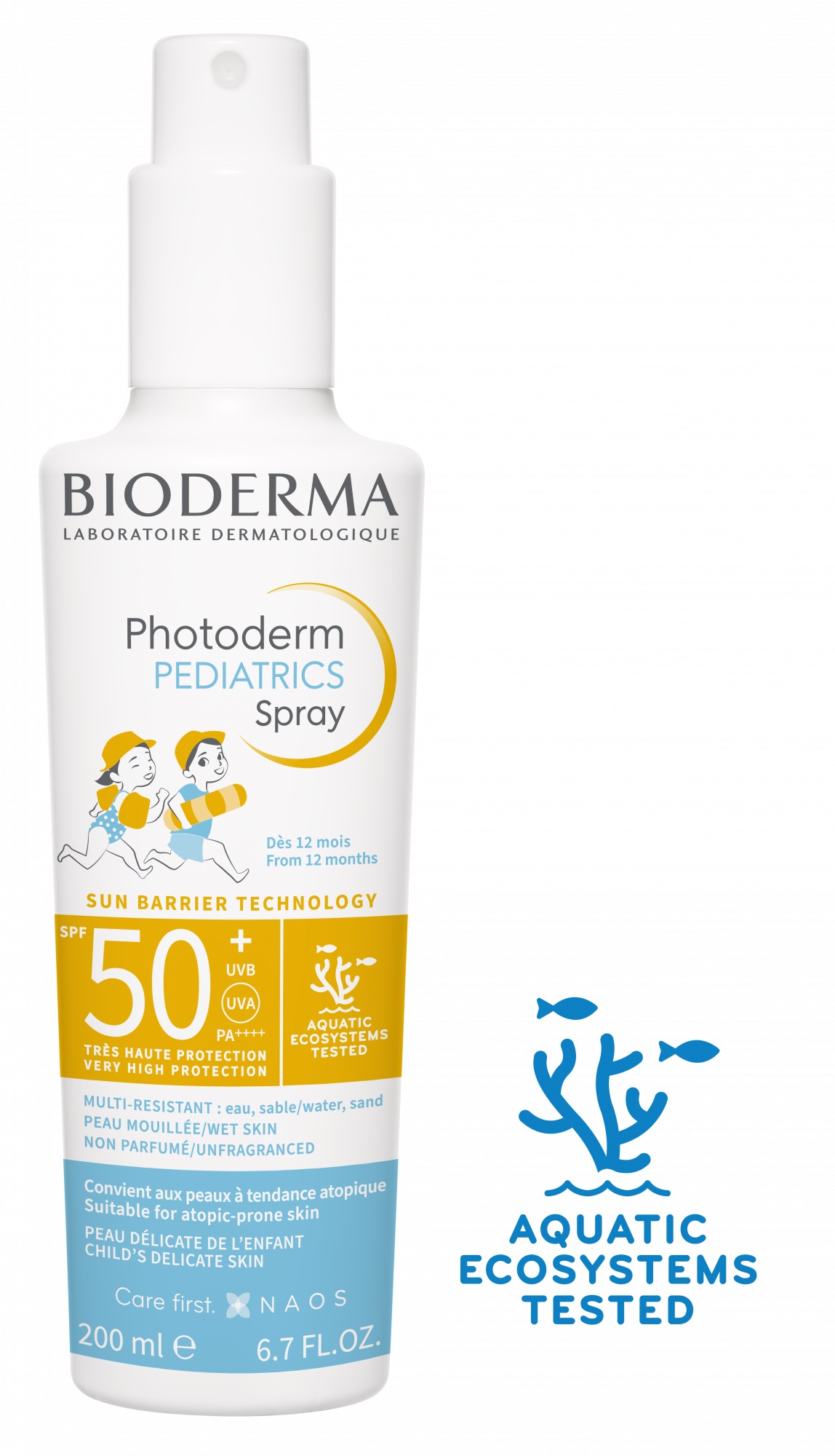 Bioderma Photoderm Pediatric Solare Spray Corpo SPF 50+ 200 ml