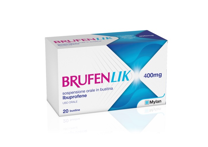 Brufenlik 400 mg Ibuprofene 20 Bustine da 10 ml