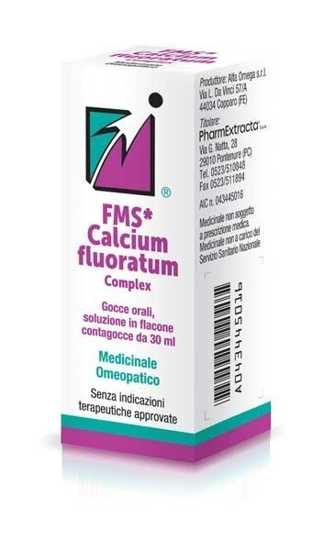 Calcium Fluoratum Complex Gocce FMS 30 ml - Rimedio Omeopatico