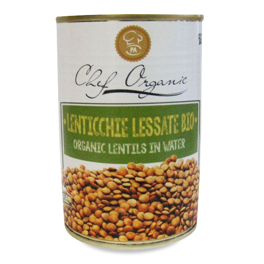 Chef Organic Lenticchie Lessate 400 grammi