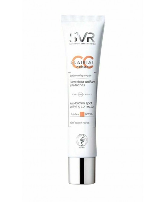 SVR Clairial CC SPF 50+ Crema Media Antimacchia 40 ml