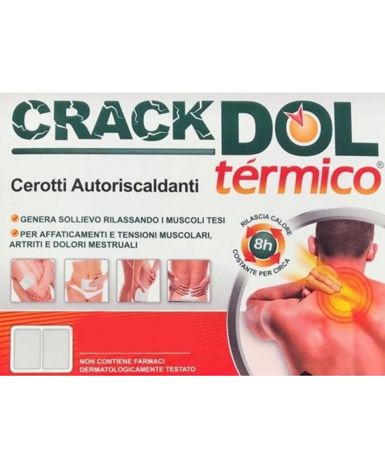 Crackdol Termico 6 Cerotti Autoriscaldanti