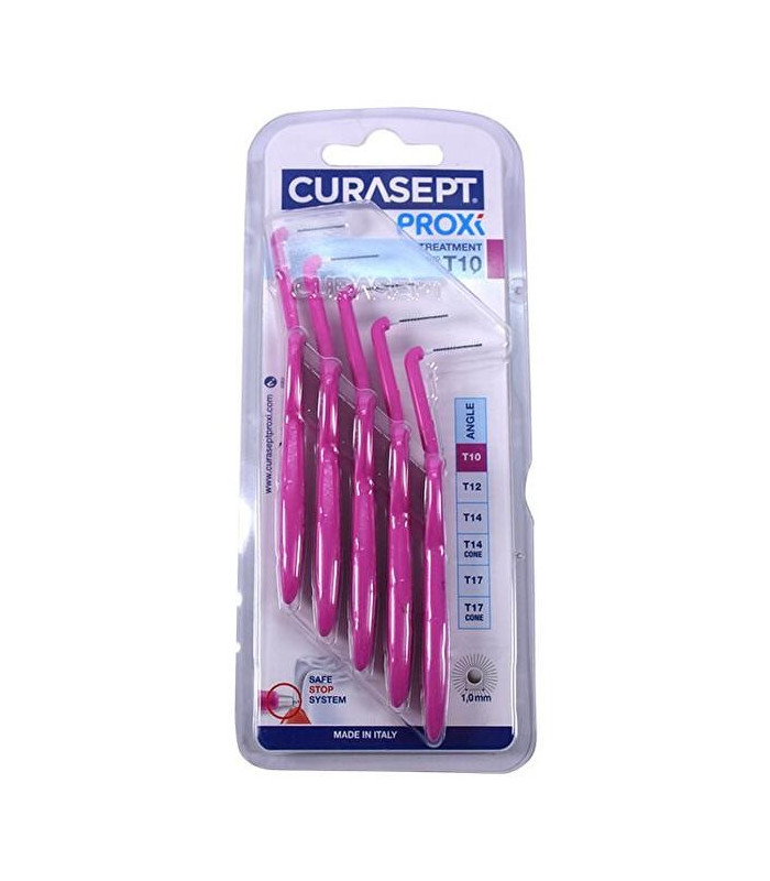 Curasept Proxi Prevention Scovolino Angolare T10 Fuxia 5 Pezzi