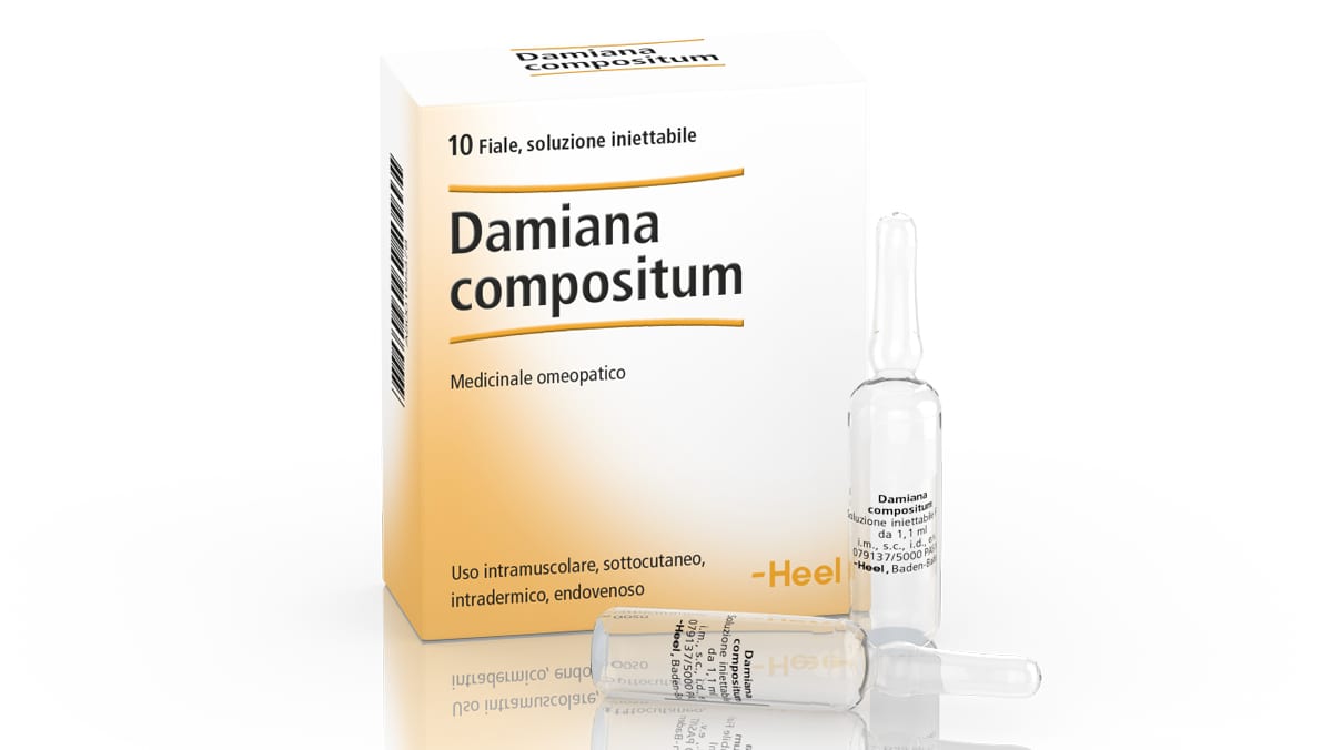 Heel Damiana Compositum 10 Fiale - Rimedio Omeopatico
