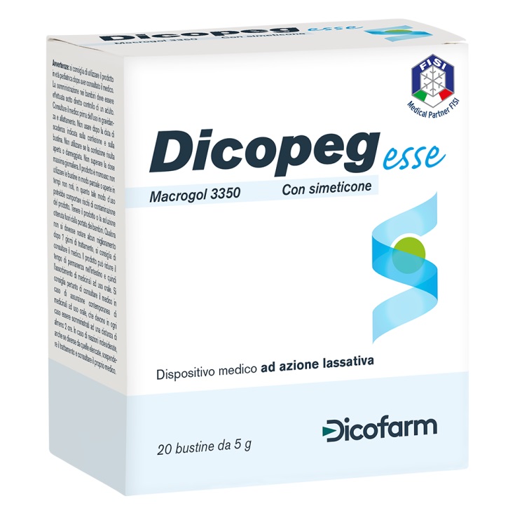 Dicopeg Esse 20 Bustine - Dispositivo Medico Lassativo