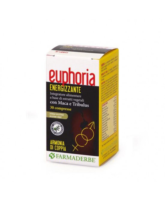 Farmaderbe Euphoria 30 Compresse - Integratore Energizzante