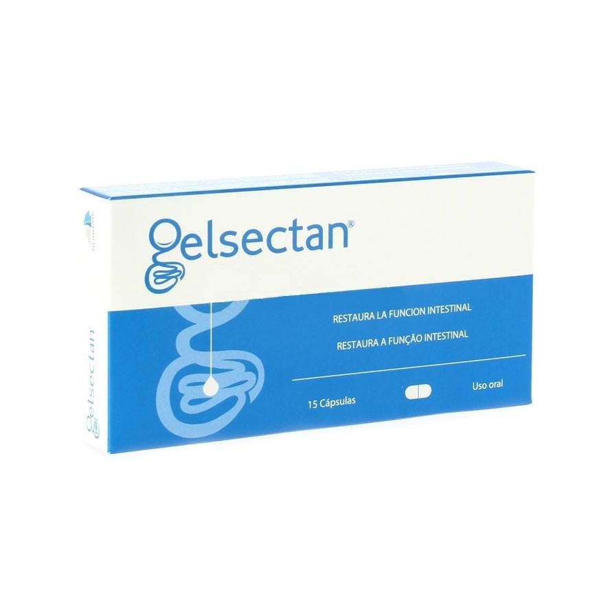 Gelsectan 15 Capsule - Integratore Intestinale